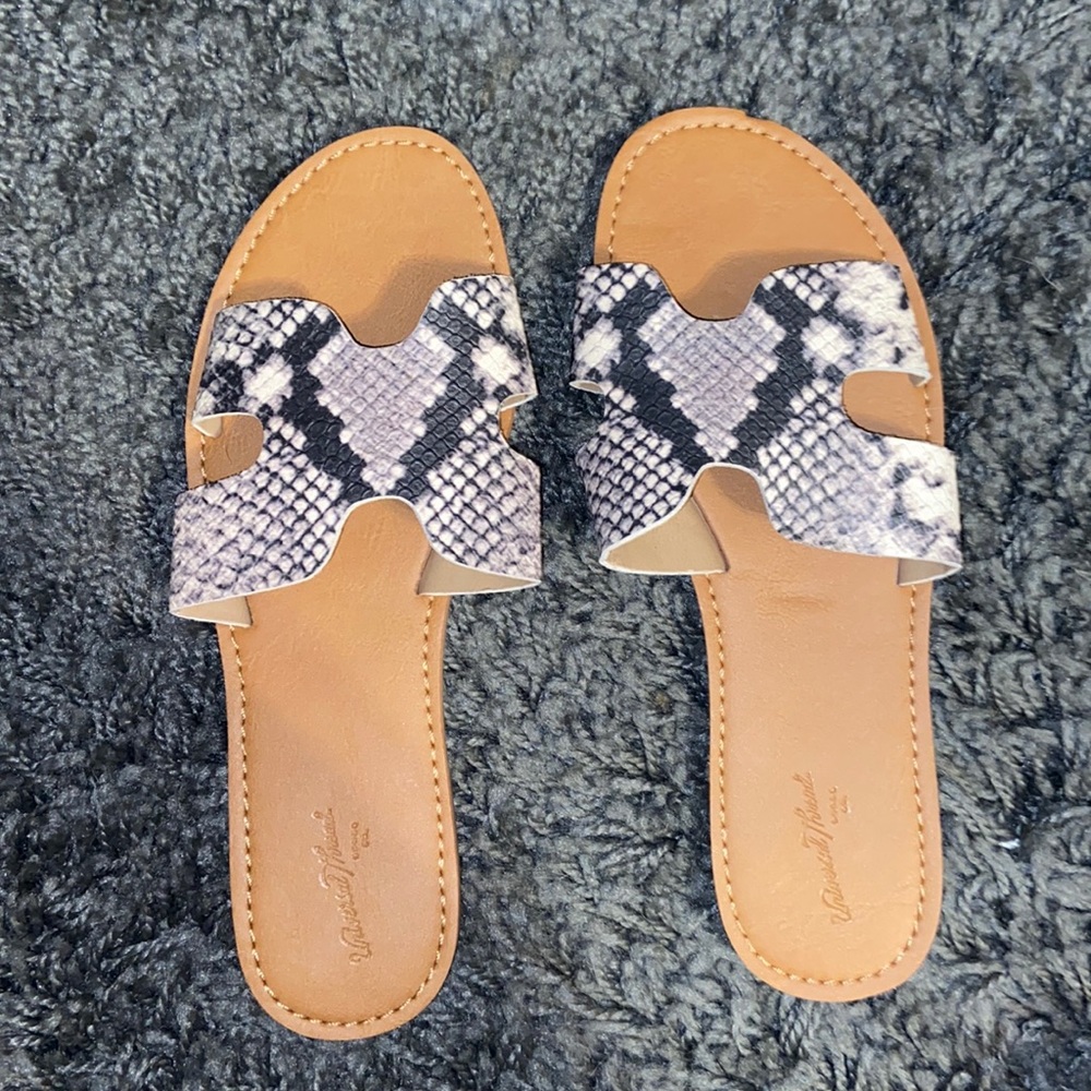 Snakeskin Sandals
